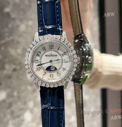 Best Copy Jaeger LeCoultre Dazzling Rendez-Vous Night & Day White Mop Dial